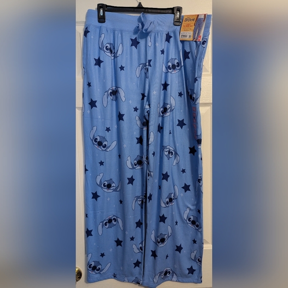 Disney Other - Disney Stitch Blue Pajama Pants NWT